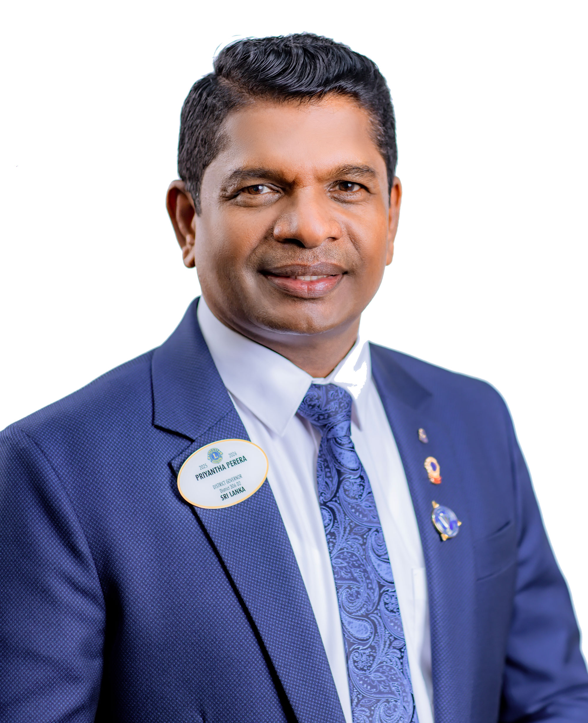 District Governor Lion Prasad Gamage